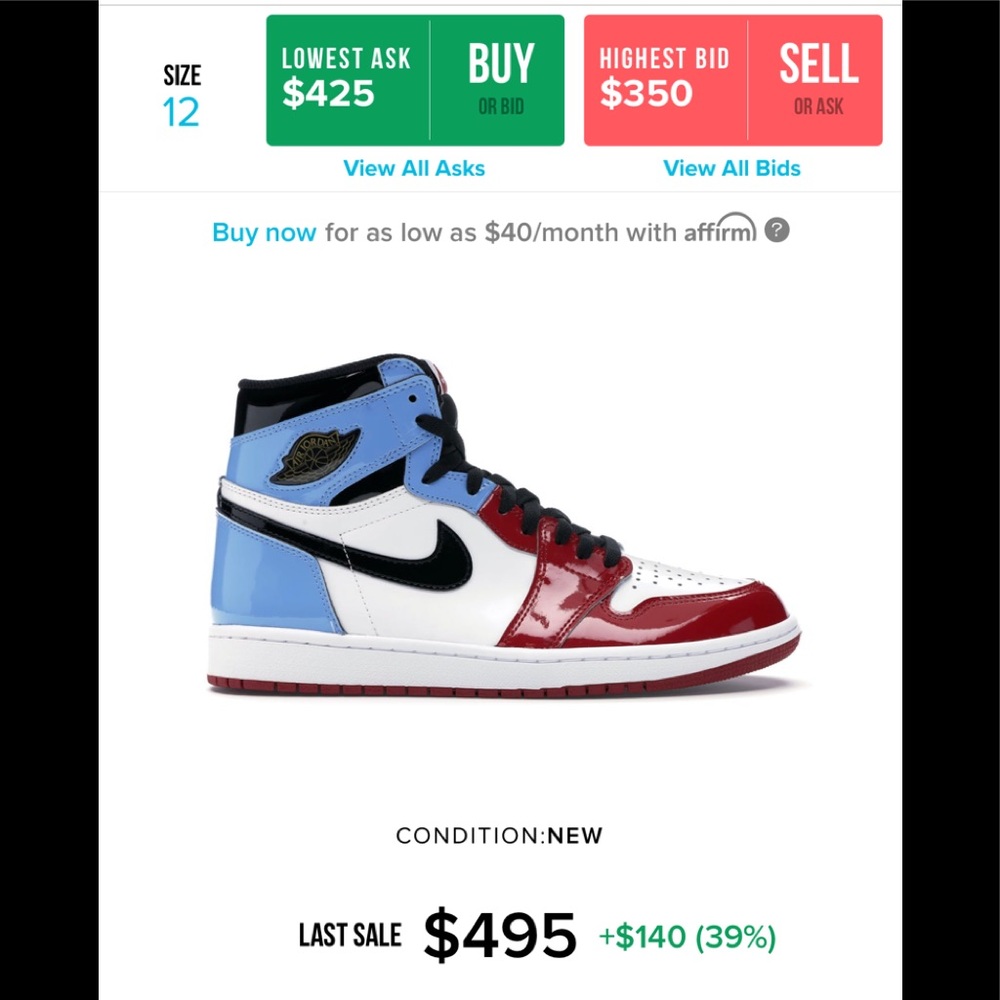 Air Jordan 1 Retro High OG FEARLESS 12 BULLS & UNC